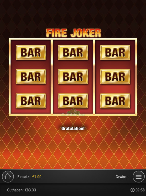Fire Joker Fire Joker Gewinn 30x
