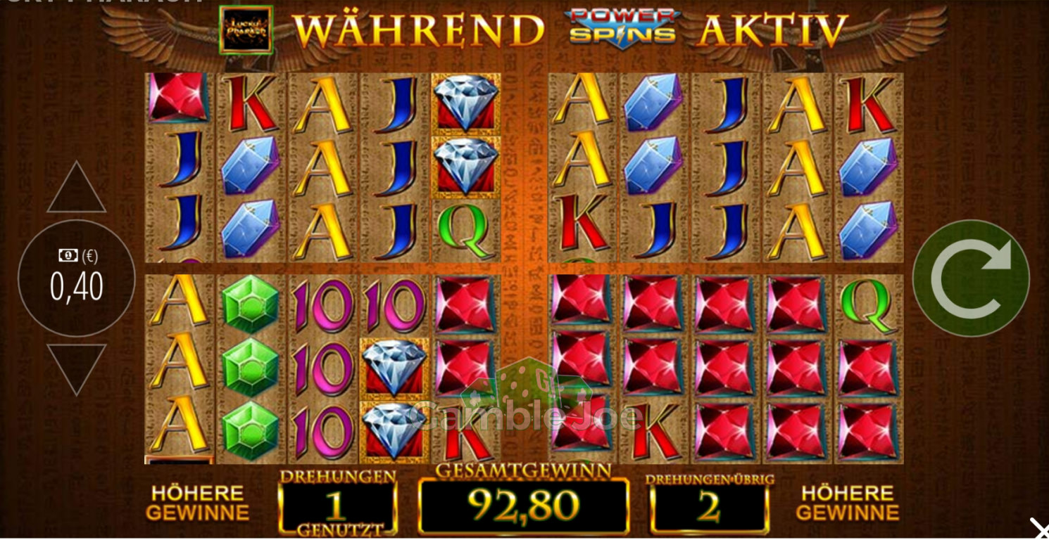 In Lucky Pharaoh Merkur steckt viel Geld