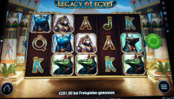 Legacy of Egypt Gewinnbild