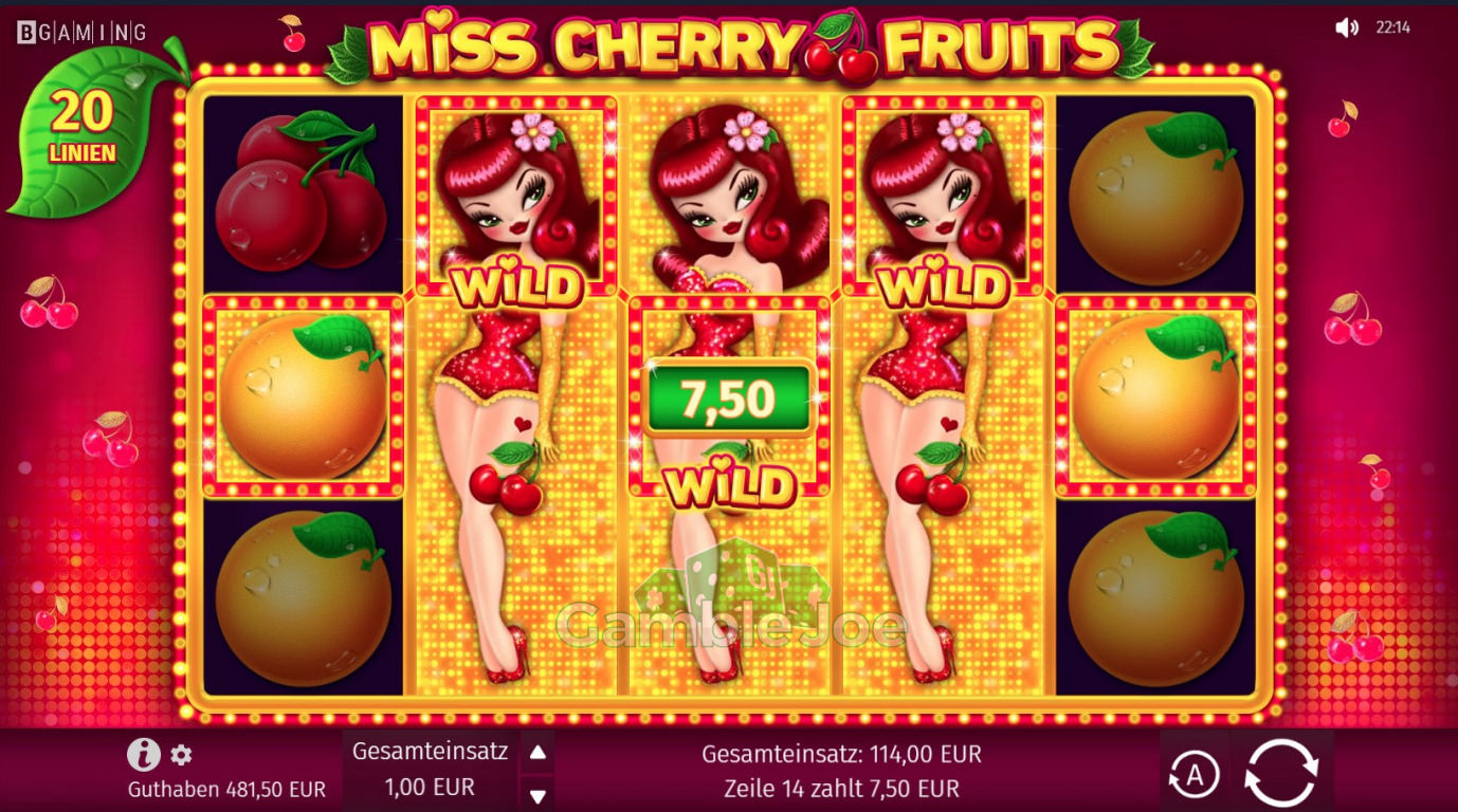 Miss Cherry Fruits Gewinnbild von Malganes
