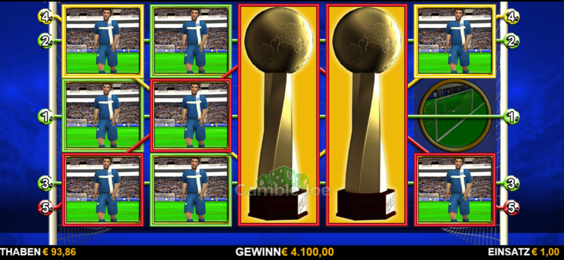 Gold Cup Gewinnbild von schwede666