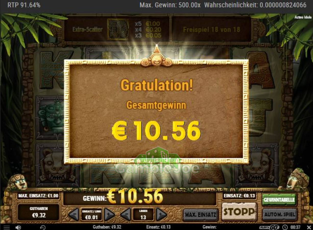 Aztec Idols Aztec Idols 13 Cent Stake 10 56 Win Factor 81x aztec-idols-aztec-idols-13-cent-stake-10-56-win-factor-81x
