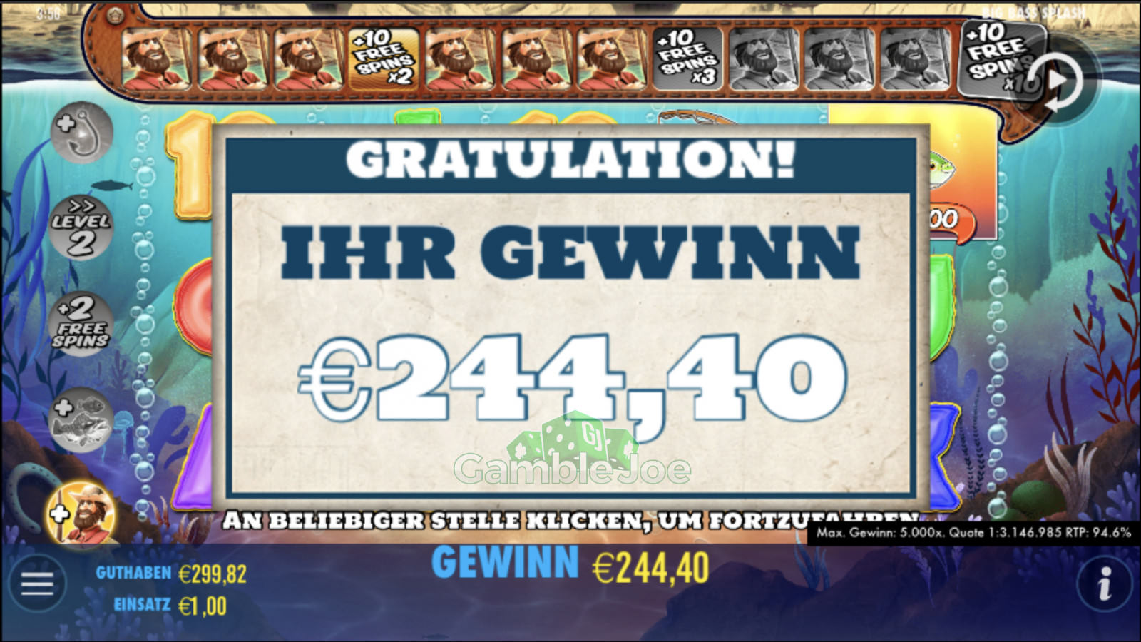 Big Bass Bonanza: Ein spannender Casino-Spielbericht für deutsche Spieler