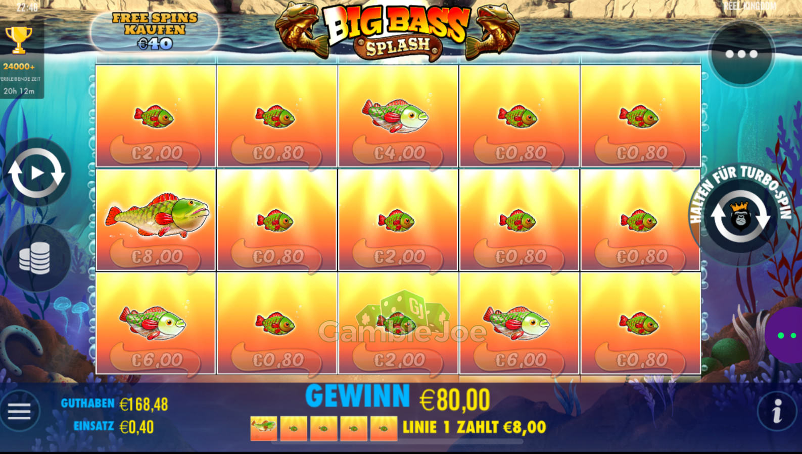επίδειξη ron big bass splash