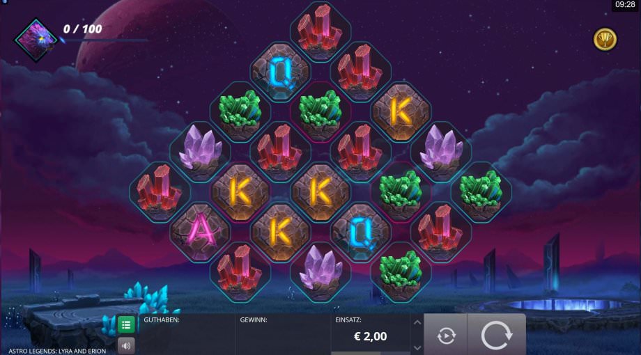 Der Slot Astro Legends von Foxium