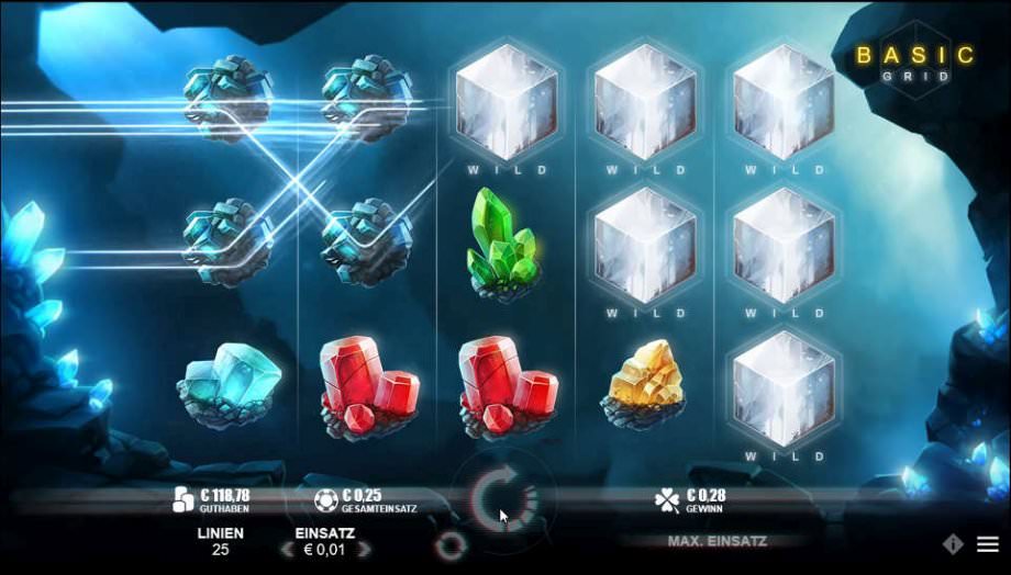 Der Spielautomat Crystal Rift von Microgaming