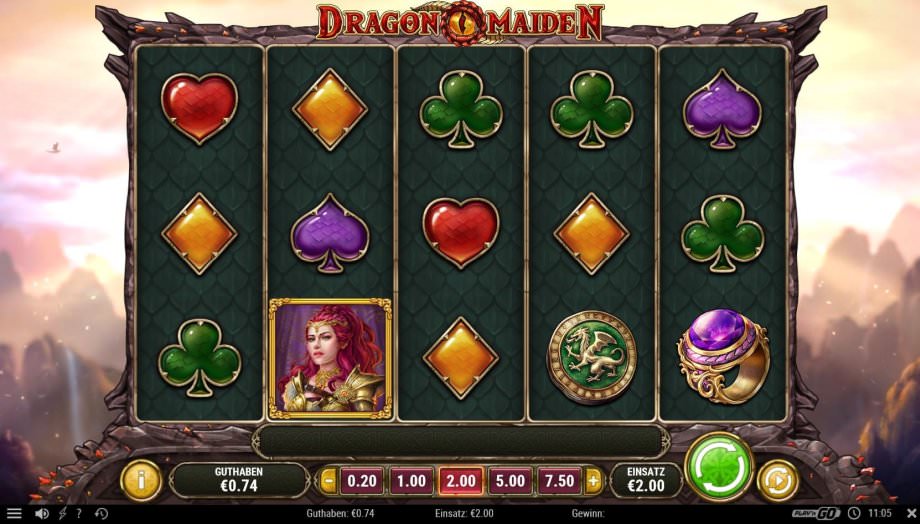 Neuer Play'n GO Slot Dragon Maiden