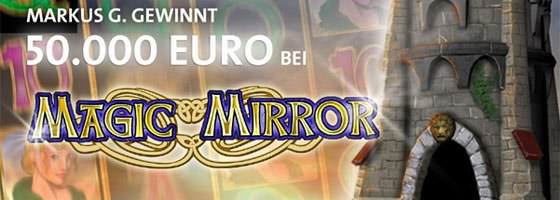 Promotion-Anzeige vom Magic Mirror Megagewinn bei Sunmaker