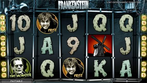 Frankenstein Slot von Net Entertainment
