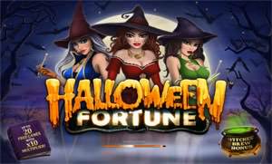 Der Ladebildschirm von Halloween Fortune