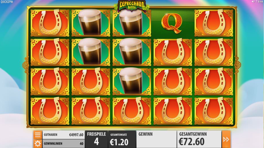 irischer Slot mit Guiness Leprechaun Hills