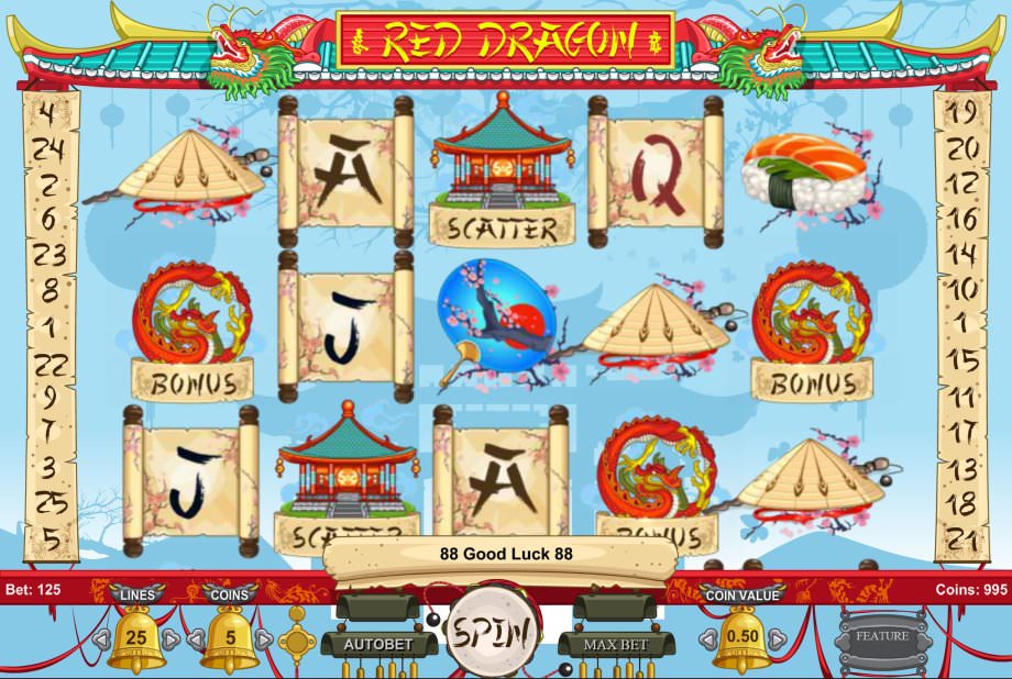 Red Dragon - 1x2gaming Slot