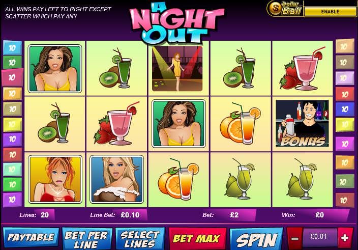 A Night Out - ein Playtech Slot