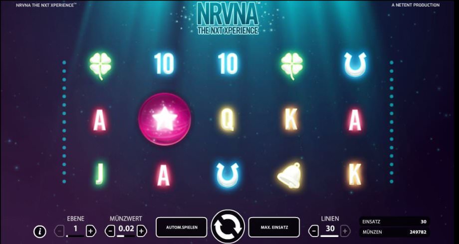 NRVNA - ein Spielautomat nicht für diese Welt