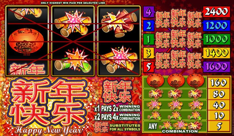 Happy New Year Slot Microgaming