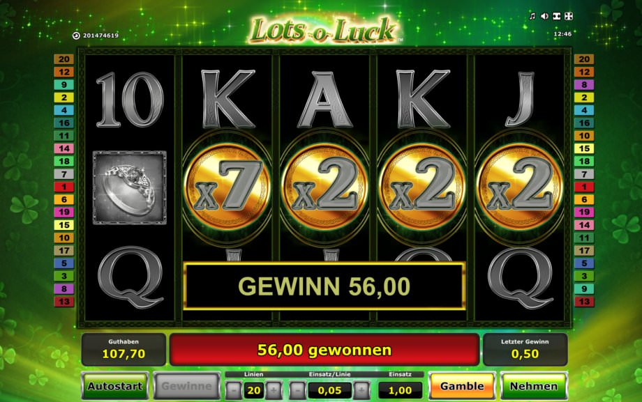 Lots-o-Luck von Novoline