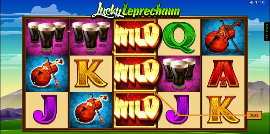 Lucky Leprechaun von Microgaming