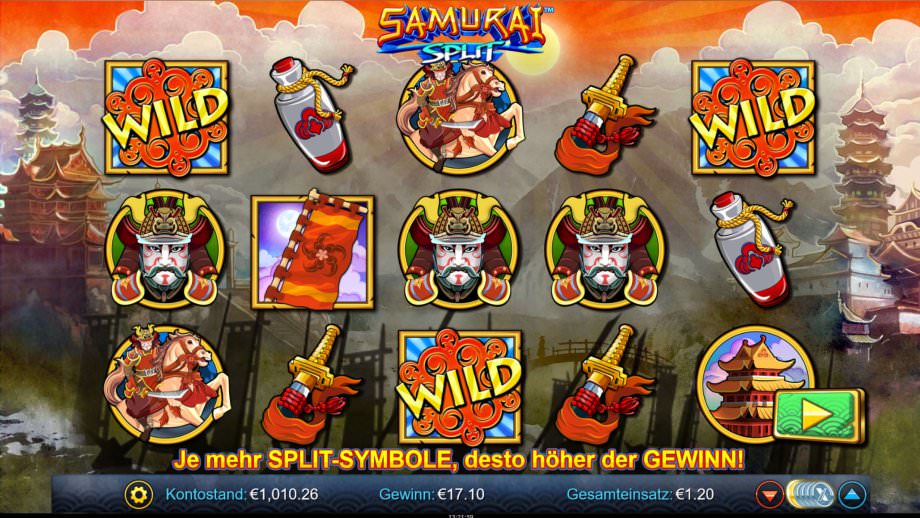 Samurai Spilt neuer Slot von Nextgen Gaming