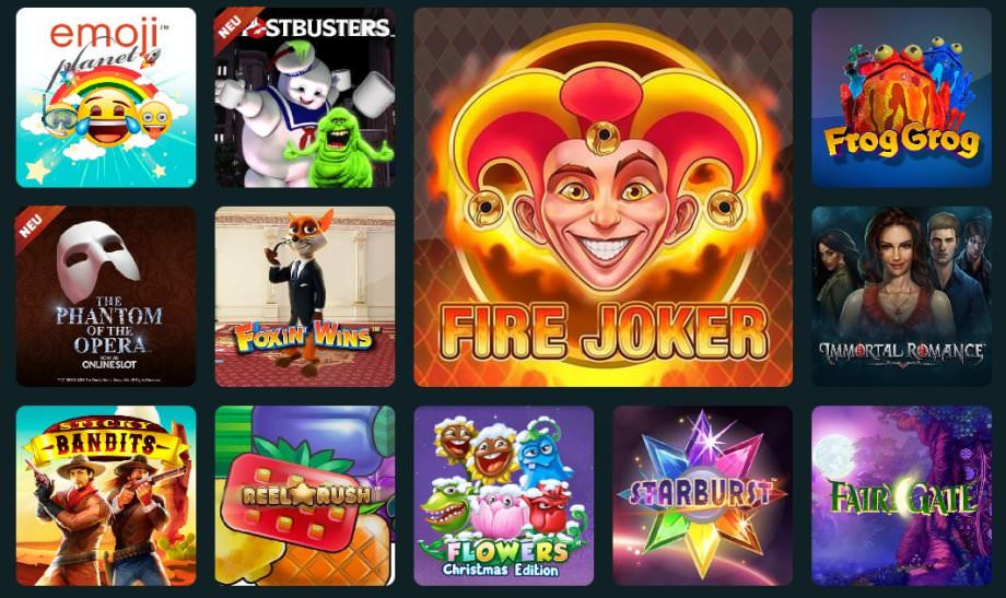 Die Spielauswahl beim Ikibu Online Casino
