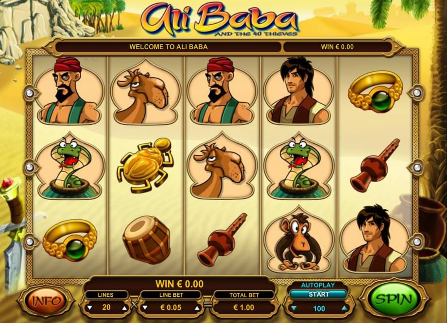 Ali Baba and the 40 Thieves von Leander Games