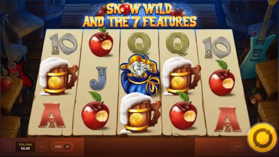 Red Tiger Spielautomat: Snow Wild and 7 Features