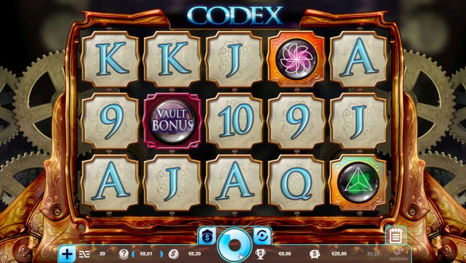 Der Spieldev Slot Codex