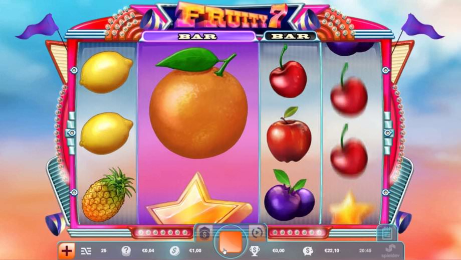 Fruity 7 - ein Spielautomat von Spieldev