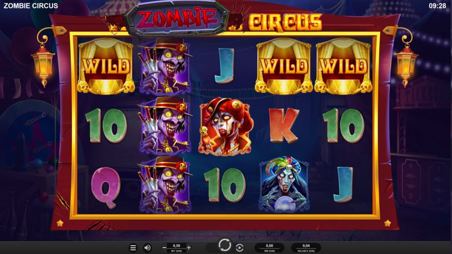 Der neue Slot Zombie Circus von Relax Gaming