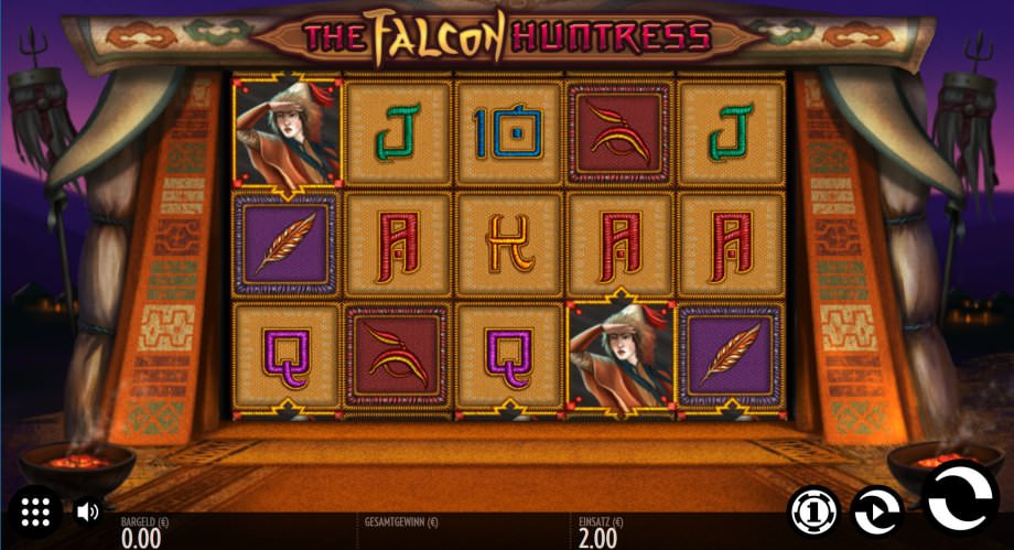 The Falcon Huntress neuer Thunderkick Slots