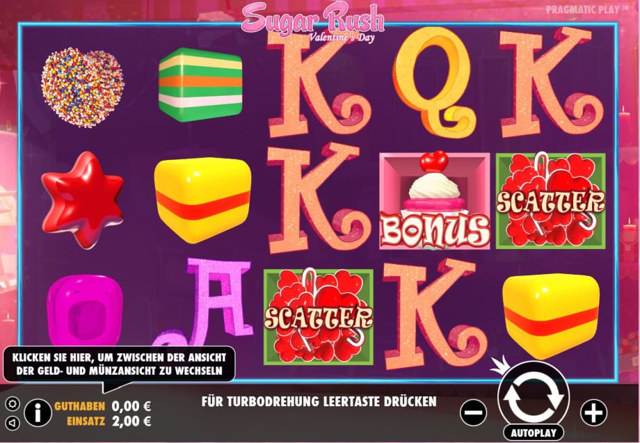 Sugar Rush in der Valentine's Day Edition