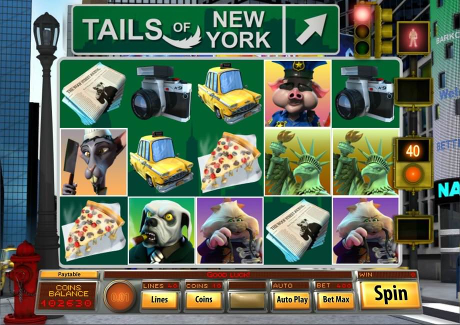 Tails of New York Slot von Saucify