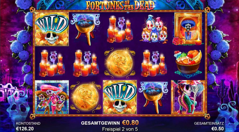 Freispiele bei Fortunes of the Dead