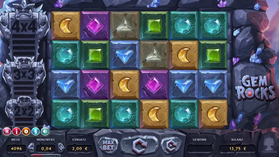 Der neue Yggdrasil Slot Gem Rocks