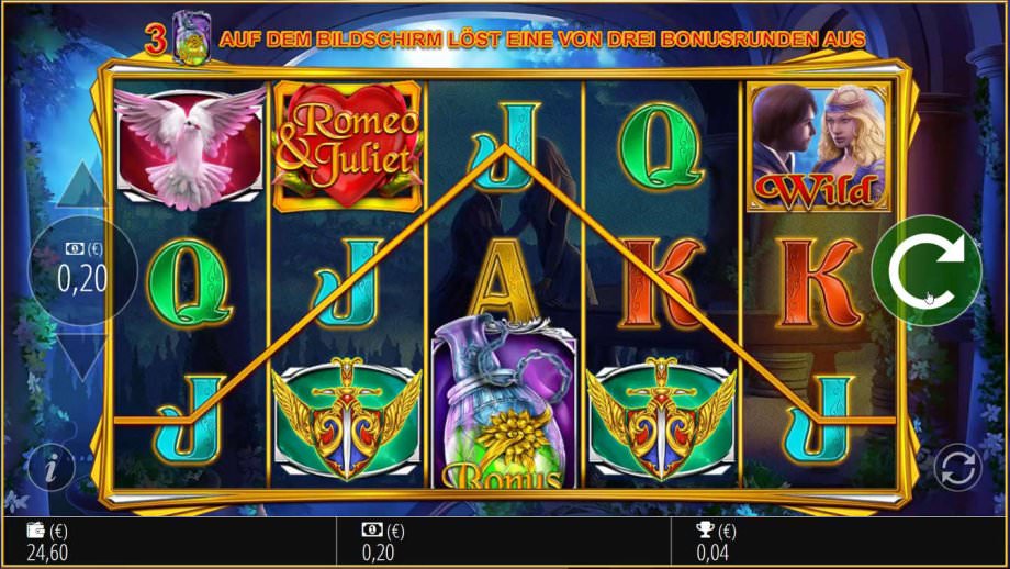 Romeo and Juliet von Blueprint Gaming