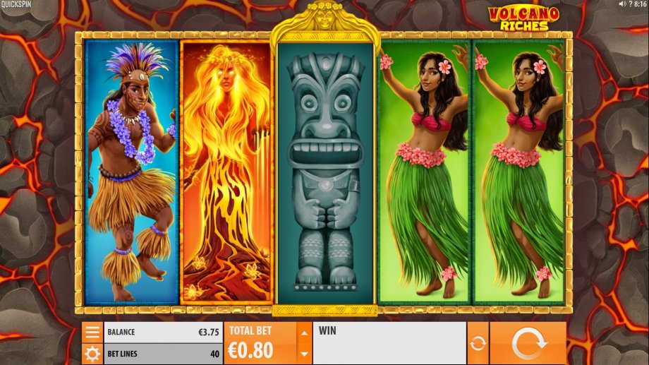 Volcano Riches, der neue Quickspin Slot