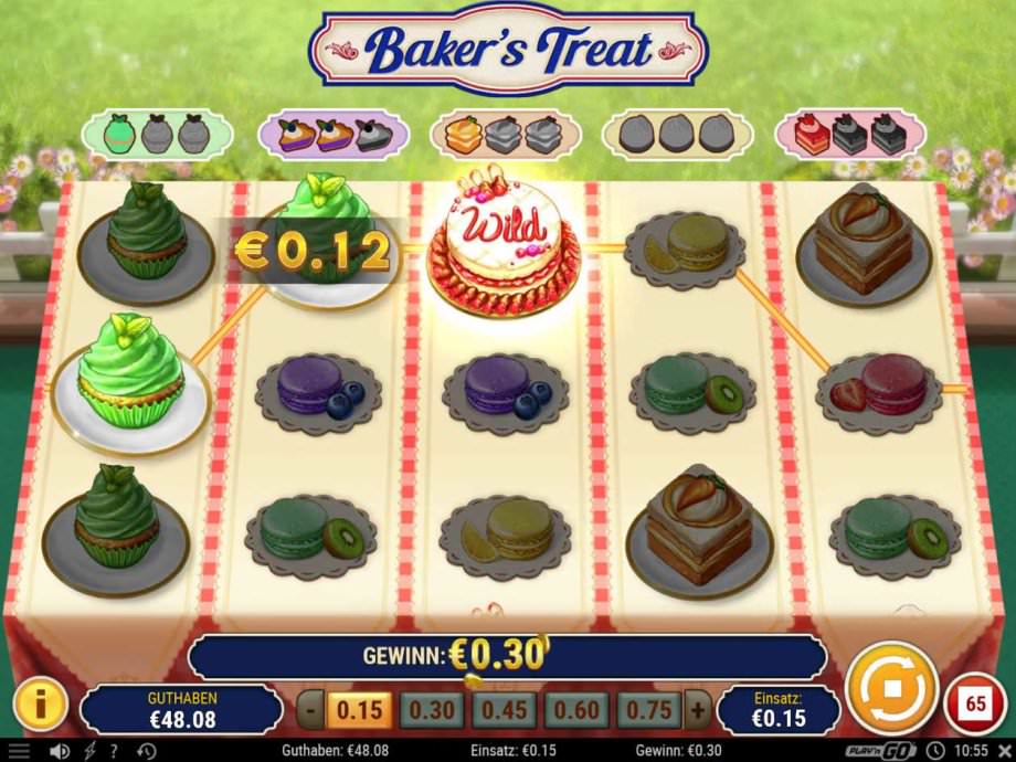 Baker's Treat: Der neue Play'n GO Automat