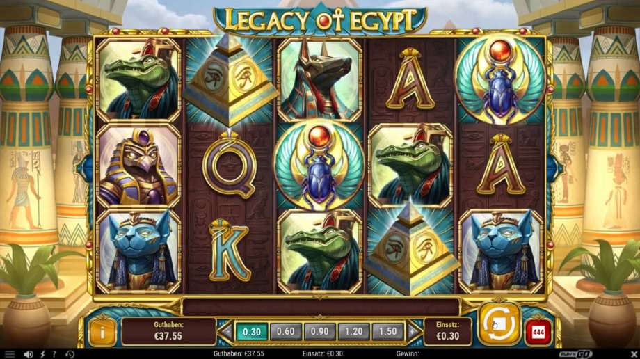 Legacy of Egypt von Play'n GO