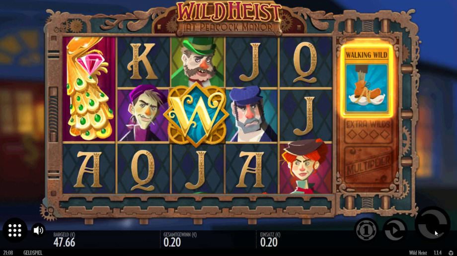 Wild Heist der neue Thunderkick Slot