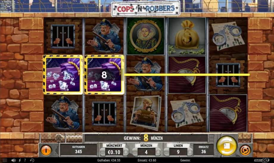 Cops 'N' Robbers neuer Play'n Go Slot