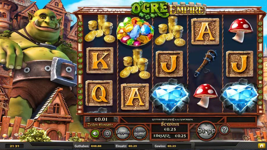 Der neue Slot von Betsoft Ogre Empire