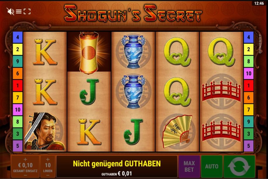 Der neue Bally Wulff Slot Shogun's Secret