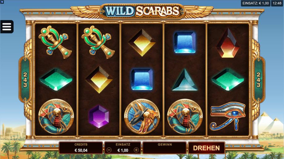 Wild Scarab - Neuer Automat von Microgaming