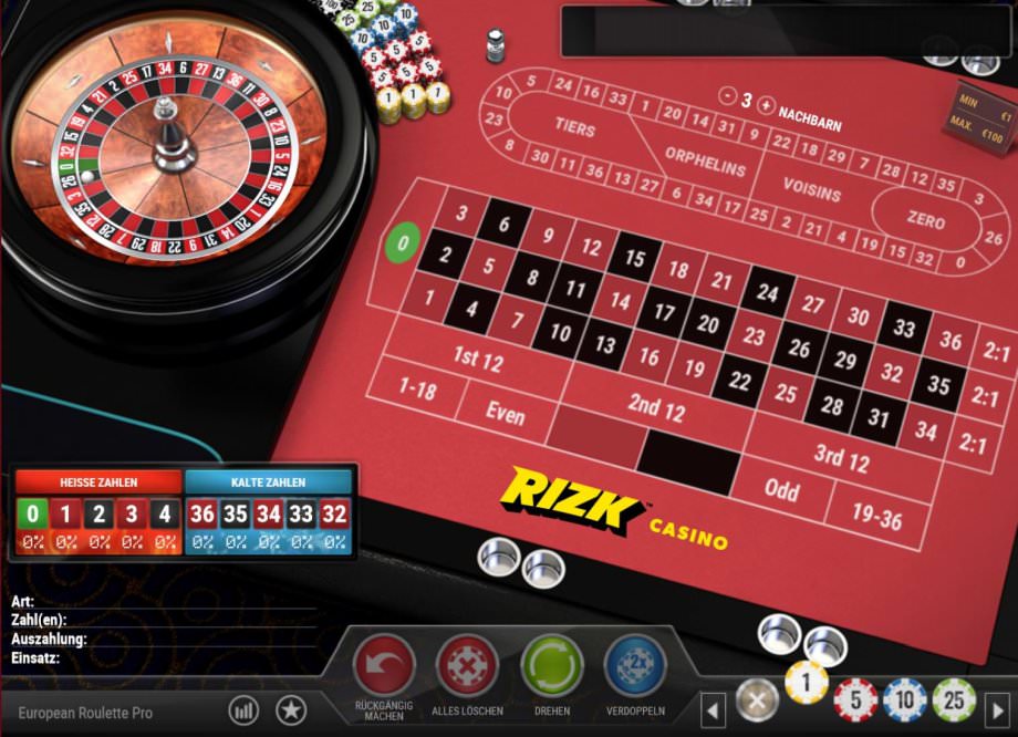 Das neue individualisierbare European Roulette Pro von Play'n GO