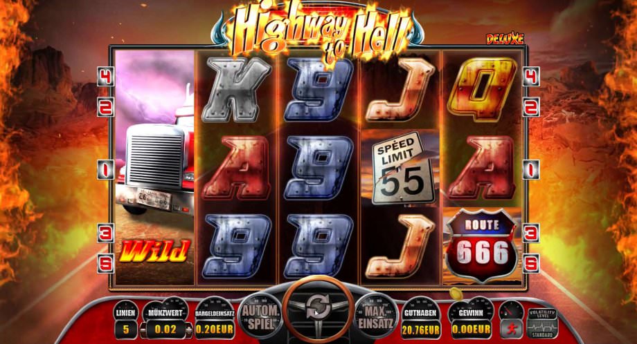 Der neue Slot Highway to Hell Deluxe