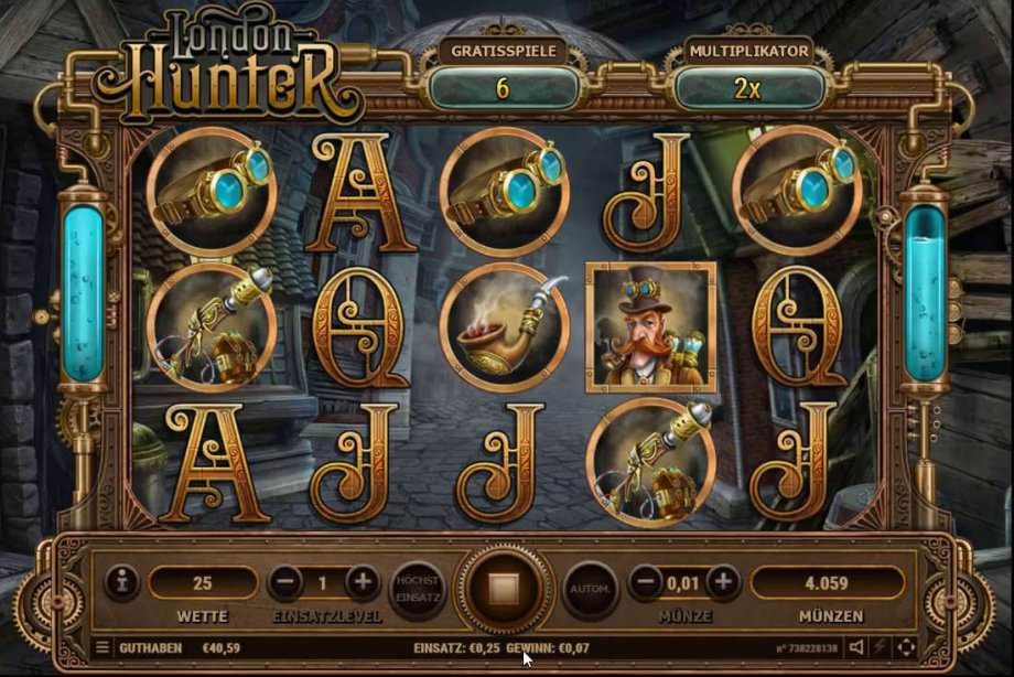 London Hunter der Slot von Habanero Systems