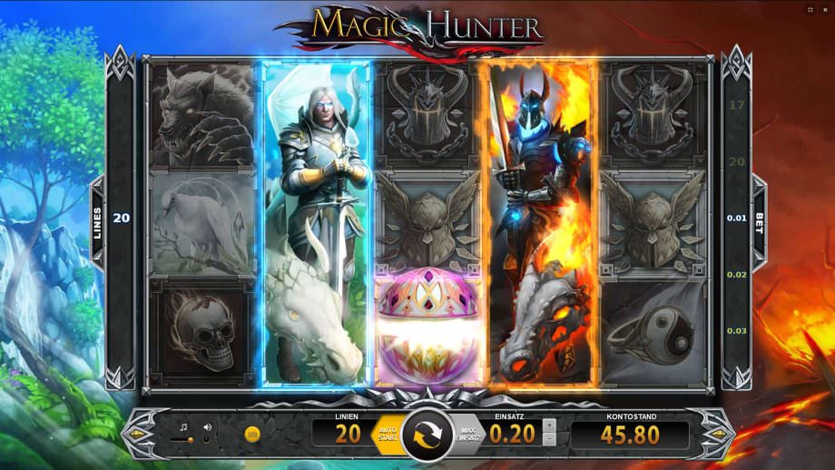 Der Spielautomat Magic Hunter von BF Games