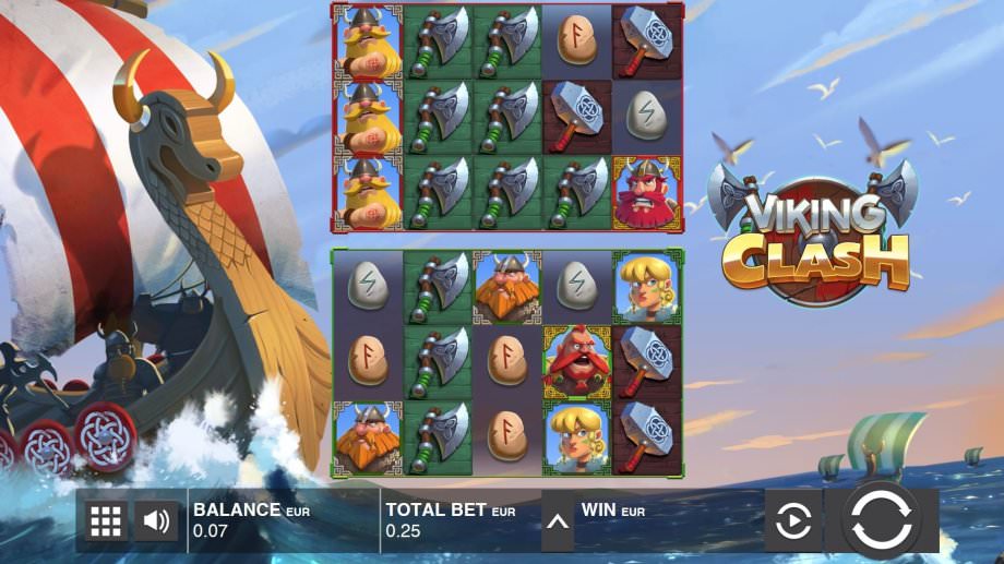 Viking Clash - neuer Slot von Push Gaming