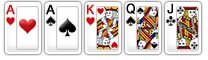 Ein Paar 5 Karten Poker