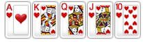 Royal Flush beim 5 Karten Poker