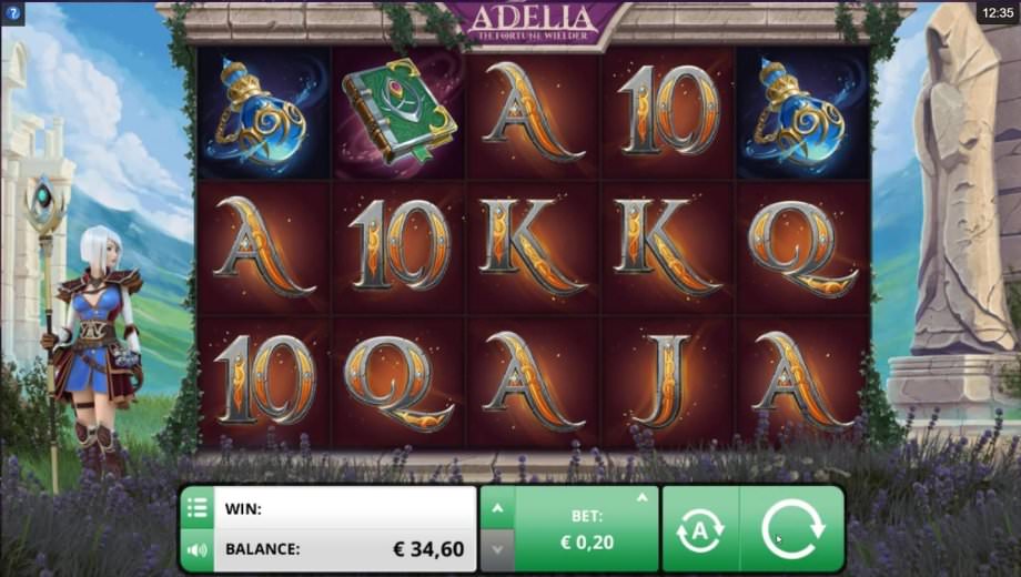 Der Spielautomat Adelia - The Fortune Wielder von Foxium